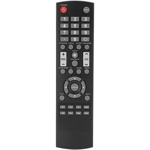 Universell fjernkontroll for Sharp TV-er - Kompatibel med LCD og Smart TV-er