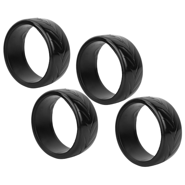 4 stk 26mm RC Drift Hard Tires for HSP 1:10 RC Drifting Car Del Tilbehør (03)