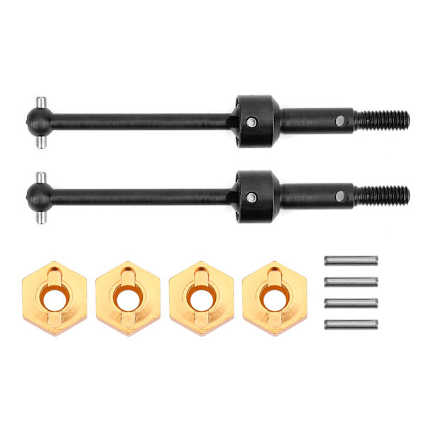 CVD drivaksel 5mm kombiner passer til Tamiya TT01T T02 fjernkontrollbilmodell
