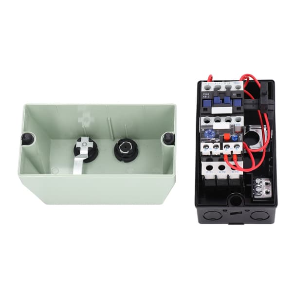 Magnetisk elektrisk motorstarter kontrollbryter motorbeskyttelse med gummiskiver 12‑18A