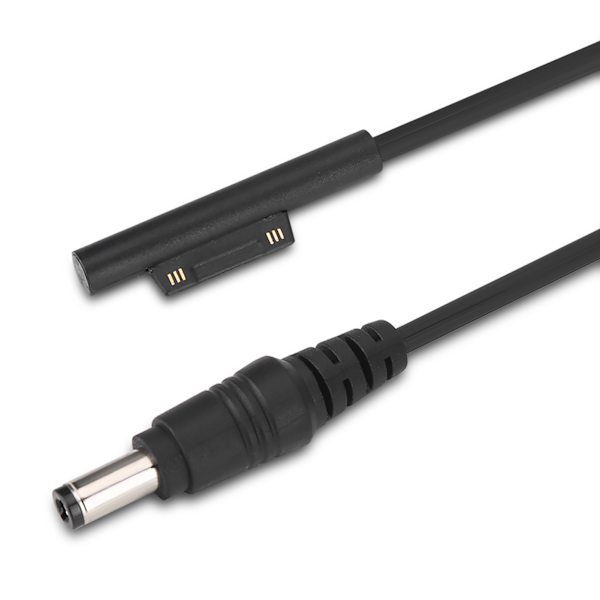 DC Power Supply Charger Adapter Laddningskabel med ljus för Microsoft Surface Pro 4/3 surfplatta