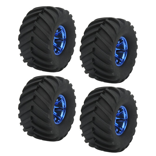 4 kpl 1/10 Scale Monster Truck Renkaat RC-auton renkaat ja pyörät 1/10-kaukosäätimelle