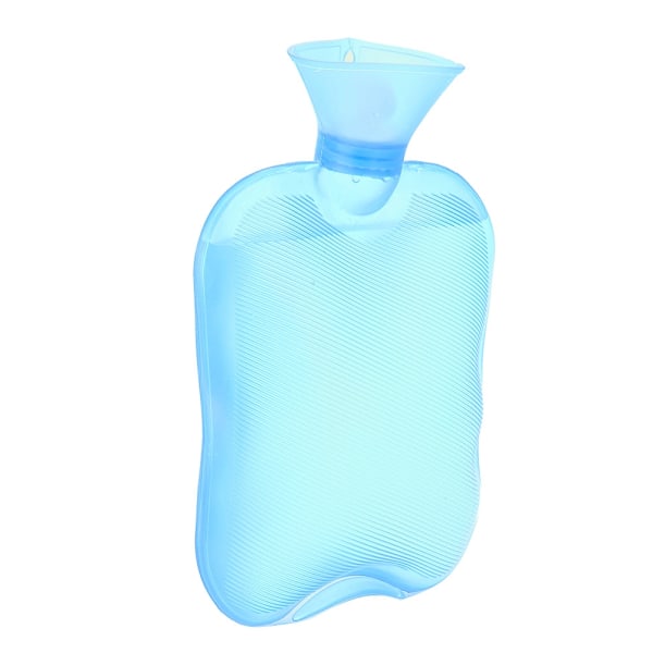 2000 ml varmvattenflaska i 3 färger, värme-/kylterapi, stor vattenflaska, blå