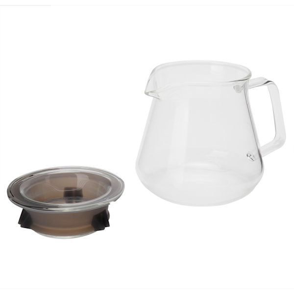 Glaskanna för Pour Over-kaffe, Kaffekanna, Kanne för Hem, Kontor, Café, Butikstillbehör, 300 ml