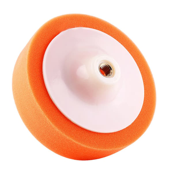1 stk 6\" (15 cm) svamp poleringspute hjul for bilpolerer buffer oransje