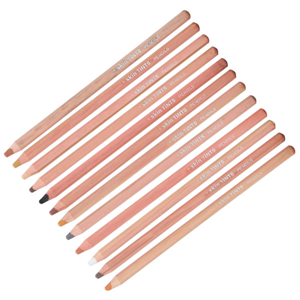 Pastell Penna Porträtt Handmålad Toner Professionell Träkol Ritning Målning Tool Set