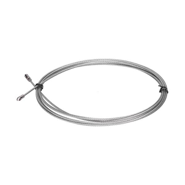 Stålwire Kabler Snor 0,4 mm i diameter Høj trækstyrke til elevator Præcisionsinstrument 10m/10,94yd