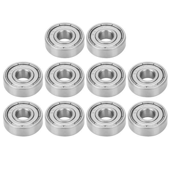 10 kpl S608Z 8x22x7 mm ruostumattomasta teräksestä valmistettuja kuulalaakereita skeittilautoihin ja rullaluistimiin