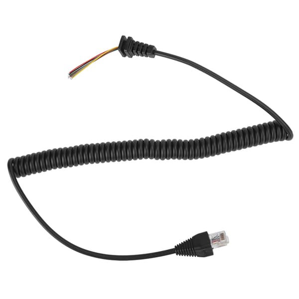 67A8J Telefon Spiralkabel för Yaesu FT‑450 FT‑817 FT‑817ND FT‑900 Mikrofonkabel