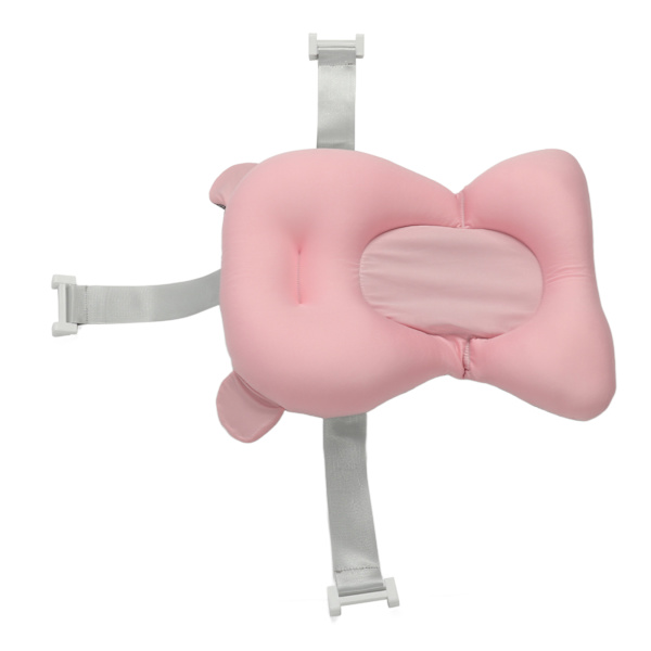 Baby badekar sete støtte matte nyfødt badekar pute baby badekar pute badekar sete for nyfødt spedbarn småbarn plast stor størrelse rosa
