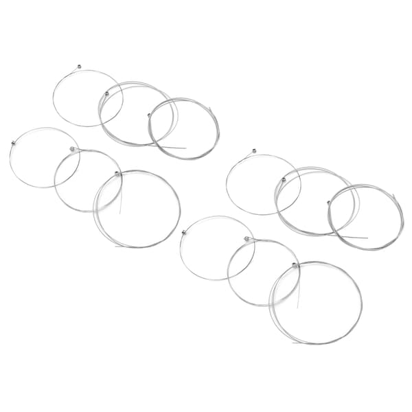 2 sett gitarstrenger erstatning metall for E203 elektrisk gitar strengeinstrument tilbehør