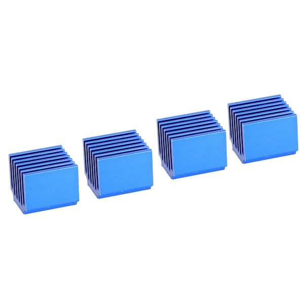 4 st Heatsink Mini Cooler med termiskt ledande tejp för TMC 2100/2208 LV8729 Steppermotordrivrutin