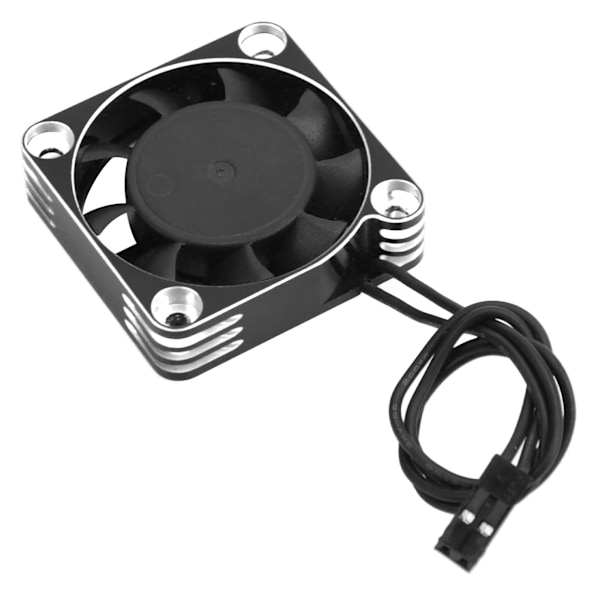 RC motorkjølevifte 40x40mm modellbil kjøler kjøleribbe verktøy 28000RPM høy hastighet for F540 550 3650 3660Silver