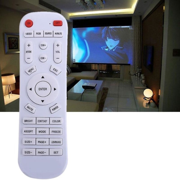 Universal projektorfjärrkontroll för E Home Ci-enheter