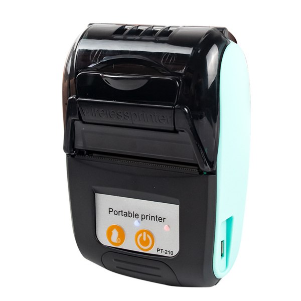 58 mm kvitteringsprinter Bærbar termisk Bluetooth-printer 100‑240V