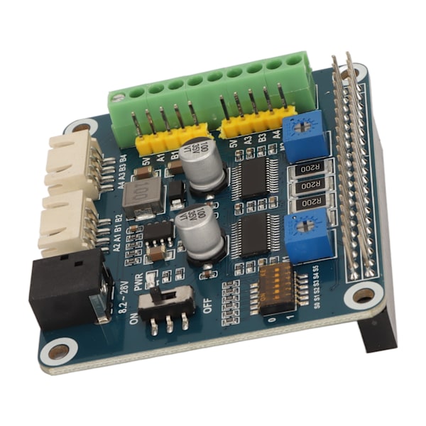 Stepmotor HAT driver 2 stepmotorer op til 1/32 mikrotrin til 3D-printer skulpturmaskine mekanisk arm
