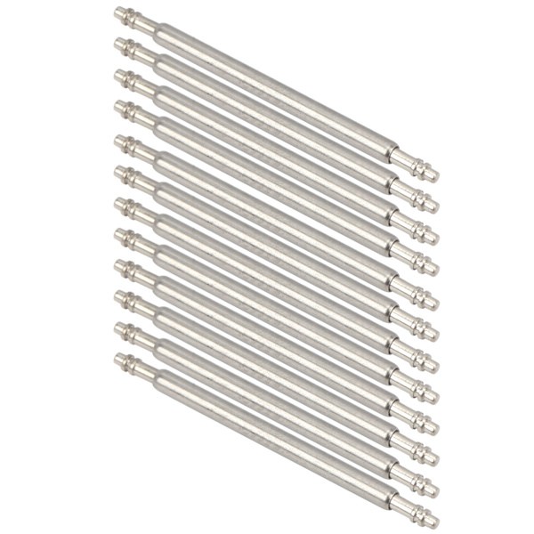 2000 stk Spring Bar Watch Band Strap Link Pins Reparasjonsverktøy i rustfritt stål 1,5 tykk 21 mm