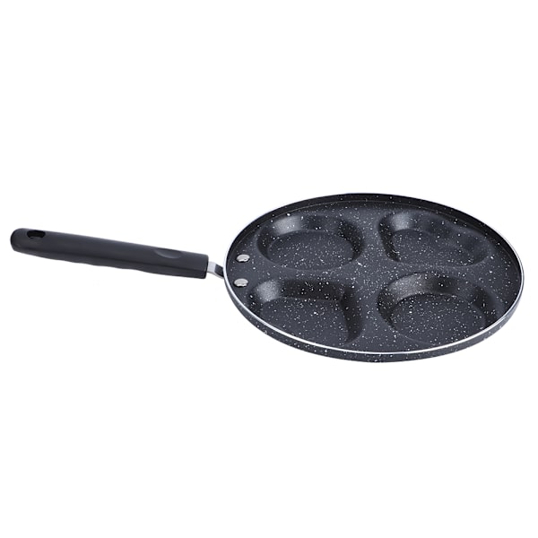 Multifunktionel firehuls morgenmadsstegning pande non-stick stegepande køkkenredskaber 24,5 cm
