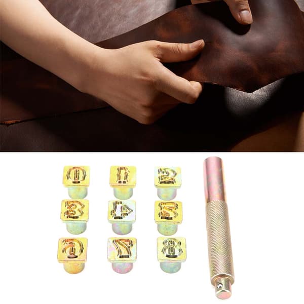 13 mm metalstempel punksæt nummer 0~8 værktøj til presning