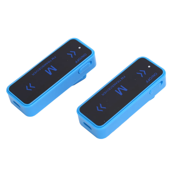 Lasten kannettavat walkie-talkie-laitteet, pitkän kantaman 2-suuntaiset radiot, walkie-talkie-lelut, joissa on sininen lanyardi