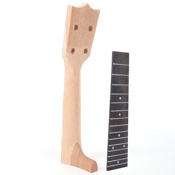 Ukulele hals Okoume træ gribebræt musikinstrument tilbehør (21 tommer)