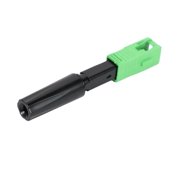 10 stk. Ftth Innebygd Hurtigkobling SC/APC Grønn Plast Fiberoptisk Kobling
