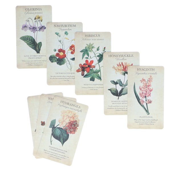 Nybegynner Oracle-kortsett Formuesfortelling Veiledning Spådom Oracle Deck Fest Spill Gave