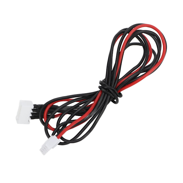 3S-balanskontaktförlängningskabel 20AWG 418mm 1 röd 3 svart återanvändbar 3S-batterianslutningskabel för RC-bilmodeller