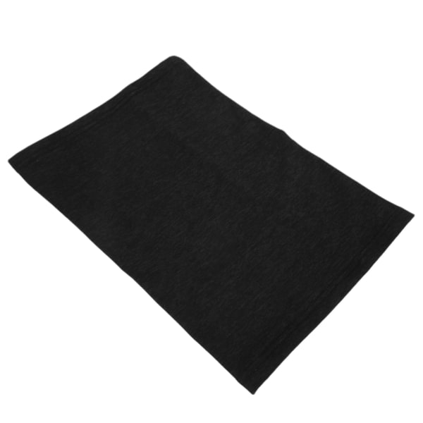 Menn Kvinner Ansiktsdeksel Skjerf Vinter Varmt Ansiktsskjerf med innebygd lomme for filter (svart)