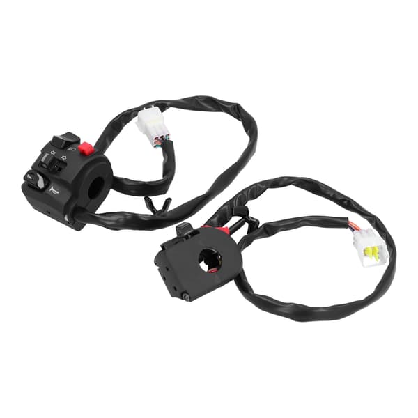2 stk. 0,9 tommer styrkontakt forlygte blinklys horn gear controller universal til motorcykel
