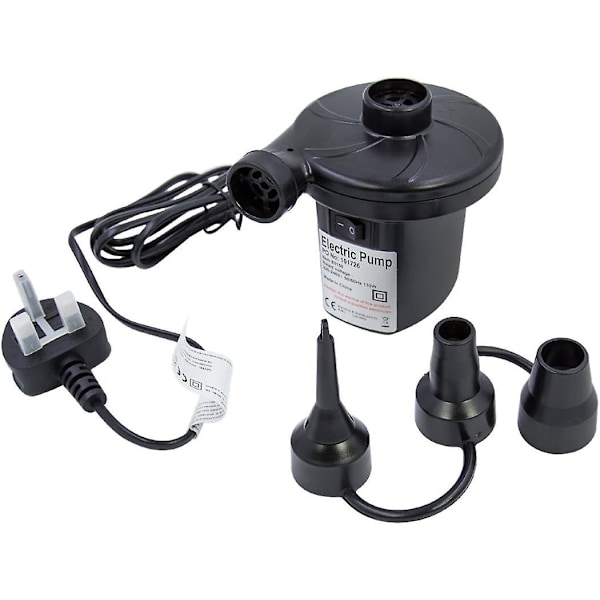 Portable Electric Air Pump for Airbeds, Paddling Pools, and Toys