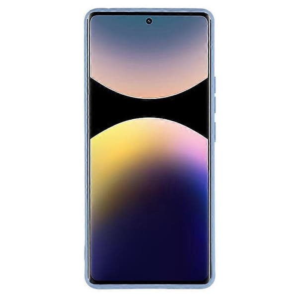 Bulk Køb Kompatibel med Xiaomi Redmi Note 14 Pro 5G Etui Lige Kanter Blød TPU Mat Telefonbagside Grey