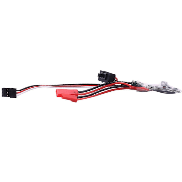 2x Rc Esc 10a Harjamoottorin Nopeudensäädin yhteensopiva Rc Auto Veneen kanssa Ilman Jarrua