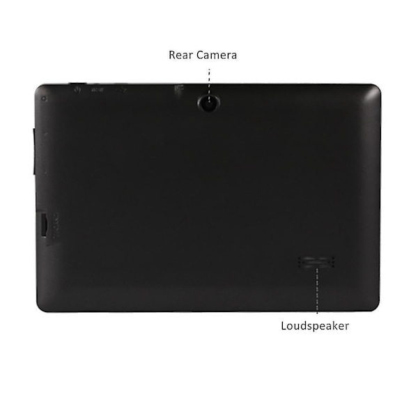 7 Tommers Nettbrett for Barn med Doble Kameraer 8 GB Quad Core Wi-fi Nettbrett Pad-P