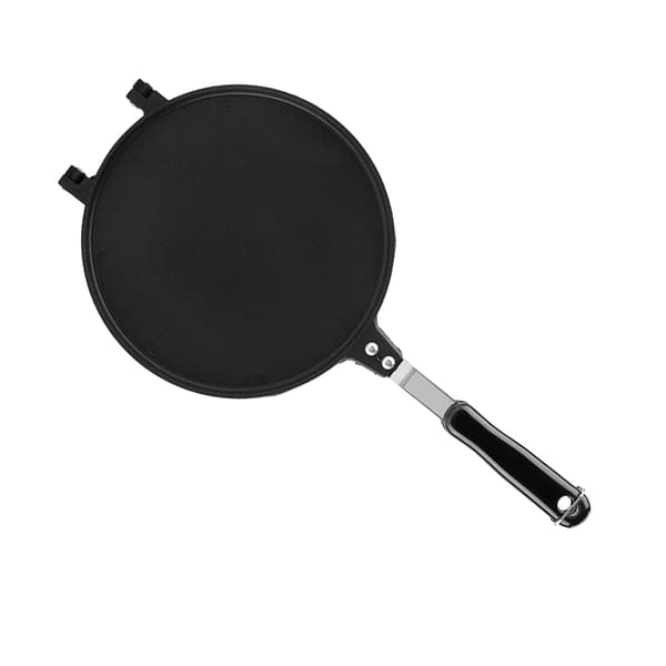 Kjøkken Gass Non-Stick Egg Roll Vaffelkjegle Maker Panne Form Press Plate Bakeverktøy