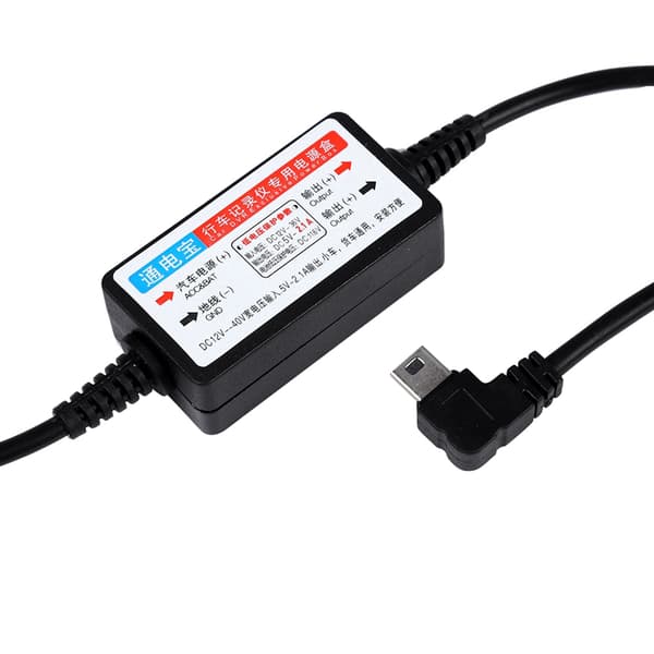 Pienjännitesuojaus Step Down Mini USB 12V - 5V Muunnin 3m Step Down 12V 5V Kaapeli