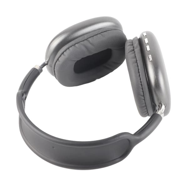 Trådløse Bluetooth-hovedtelefoner Dual Headset Stereo Udtrækkelige Komfortable Trådløse Headset Sort