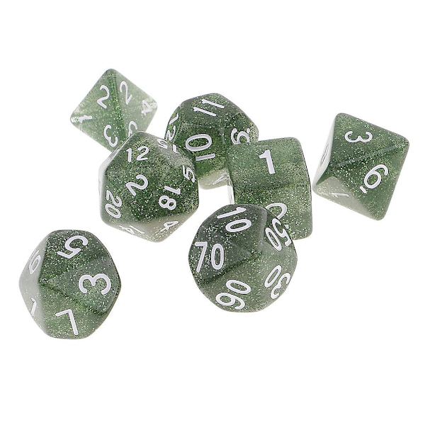42 x Kaksiväristä Monitahkoista Noppaa 16mm Dungeons and Dragons Pöytäpeleihin #2