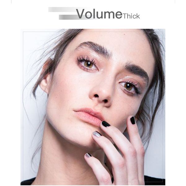 4D Silkefiber Vippemascara Vandfast Mascara Tyk Forlængende Øjenvipper Extension Kosmetisk Værktøj