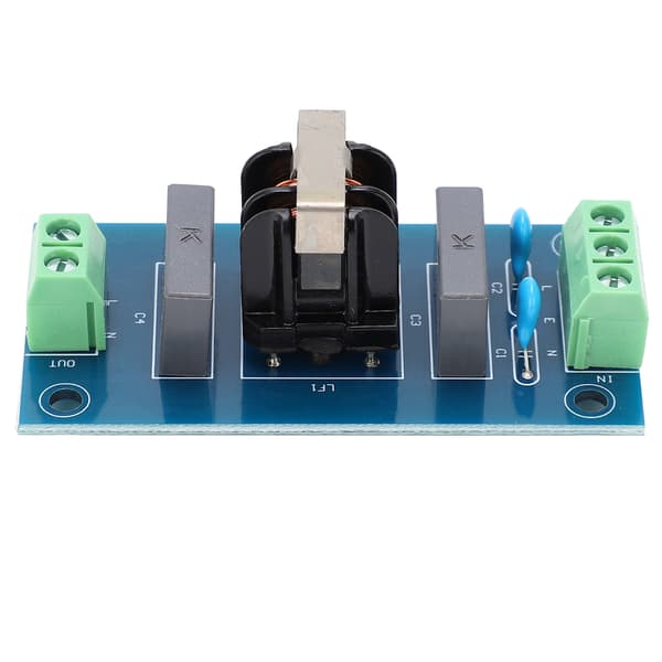 EMI-filtermodulbrett PCB-bølgelydforbedring roterende krympeterminal AC 220V