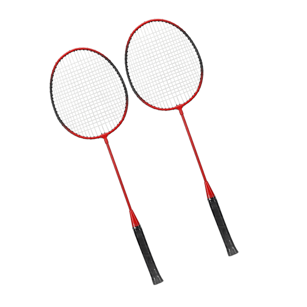 LEIJIAER Badminton Racket Offensiv Järnlegering Lätt Bekväm Grepp Sports Badminton Racket Röd
