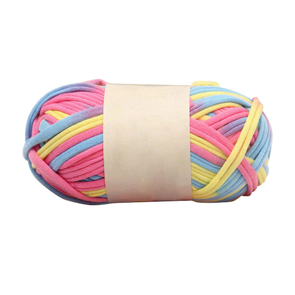 10 stk Stof Craft Garn Farverig Elastisk DIY Håndtaske Hæklestof Strip Garn til hjemmet
