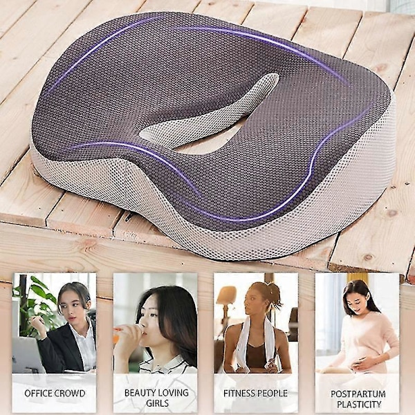 Ortopedisk Memory Foam Kudde för Hemorrojder, Kontor och Hem - Svanskudde
