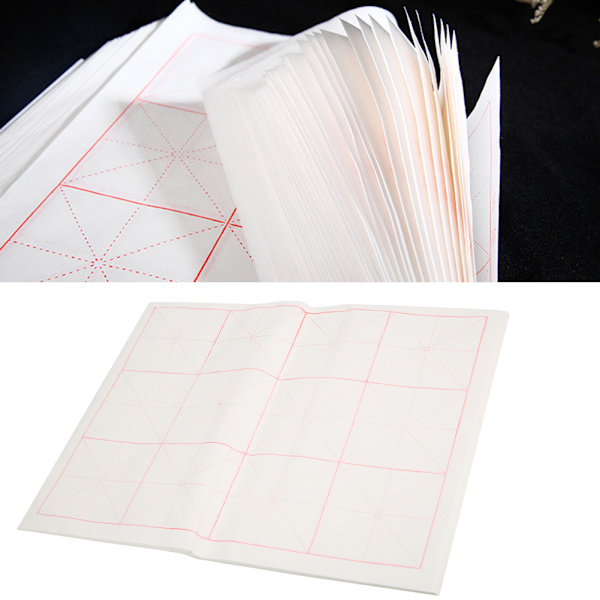 Bambusmasse Kalligrafipapir Quarto 12 Grit 70 Sider Øve Xuan Papir