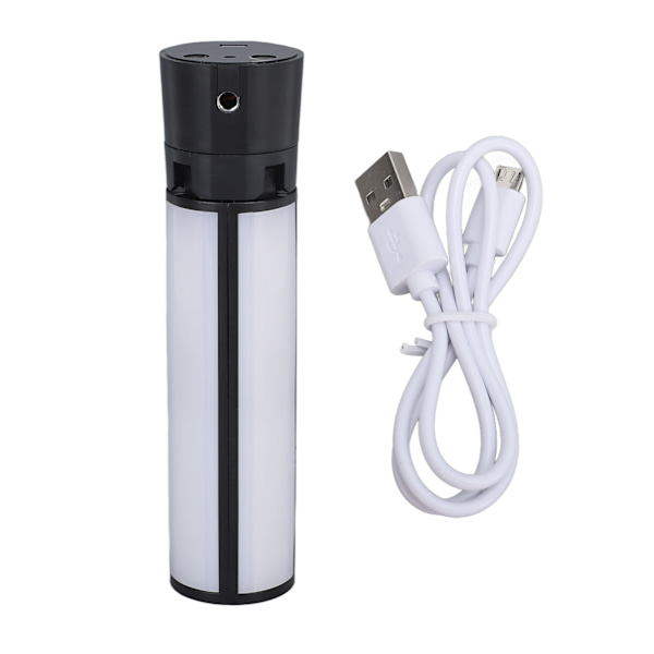 Fällbar LED-lampa USB Micro 2600mAh 5 nivåer ljusstyrka 3 färgtemperaturer Videoljus Fyllningsljus för livestreaming