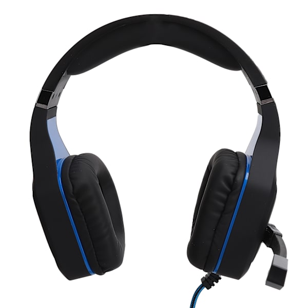 Peliheadset, langallinen pelikuuloke LED-valolla ja mikrofonilla PC-kannettavalle tietokoneelle