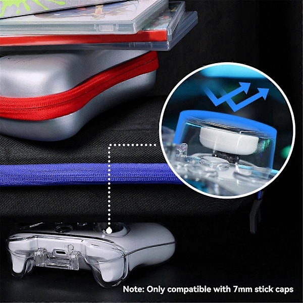 Transparent magnetisk beskyttelsesetui til XBOX Series Controller