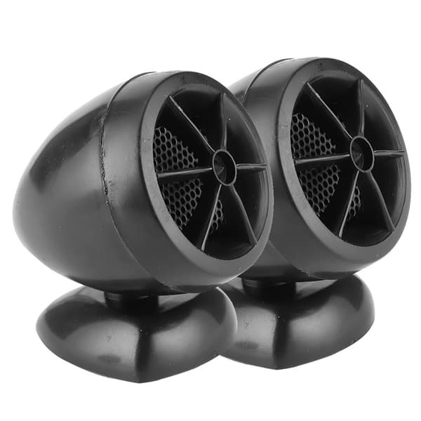 1200W 12V Tweeter Mini Horn Musik Dome Højttaler til Bil Audio System Sort