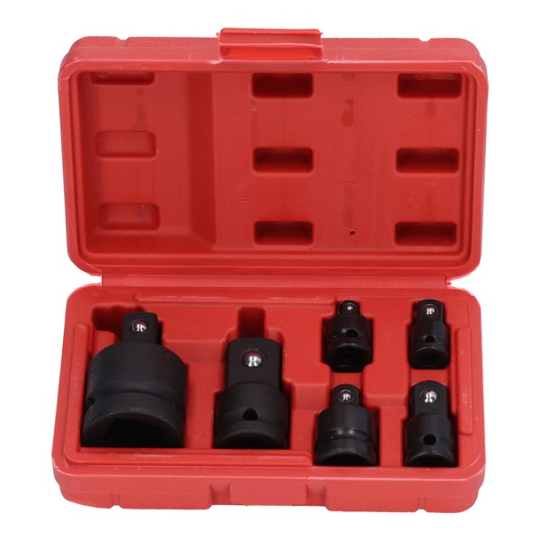 Socket Adapter Set Chrome Tangsten Steel 1 3/4 1/2 3/8 1/4 Drive Impact Adapter för hemunderhåll