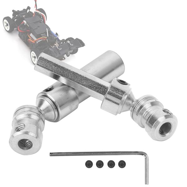 Metall CVD bakre drivaxel reservdelar Passar för WLtoys 12428 12423 1/12 RC CarSilver